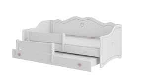 Vaikiška lova ADRK Furniture Emka II, 160x80cm, su čiužiniu kaina ir informacija | Vaikiškos lovos | pigu.lt