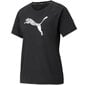 Puma Evostripe Tee moteriški marškinėliai juodi 589143 01 kaina ir informacija | Sportinė apranga moterims | pigu.lt