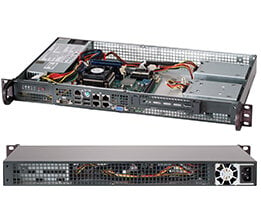 Supermicro CSE-505-203B server barebone Rack (1U) kaina ir informacija | Kompiuterio (WEB) kameros | pigu.lt