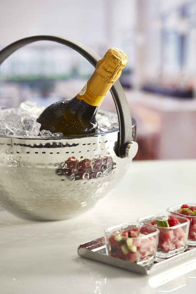 Izoliuotas kibirėlis 2-3 šampano buteliams, 43×17,5 цена и информация | Taurės, puodeliai, ąsočiai | pigu.lt