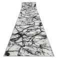Ковровая дорожка BCF Morad, Мрамор, серый цвет, 120 x 460 см