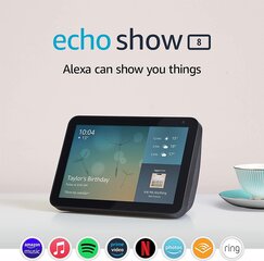 Amazon Echo show 8 Black kaina ir informacija | Išmanioji technika ir priedai | pigu.lt