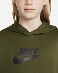 Sportinis kostiumas mergaitėms Nike U Nsw Tracksuit Poly Khaki DD8552, žalias kaina ir informacija | Komplektai mergaitėms | pigu.lt