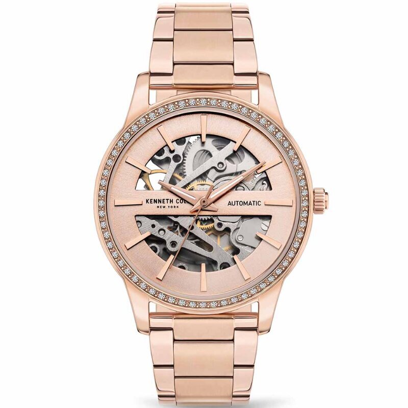 Laikrodis moterims Kenneth Cole Automatic KCWLL2123804 цена и информация | Moteriški laikrodžiai | pigu.lt