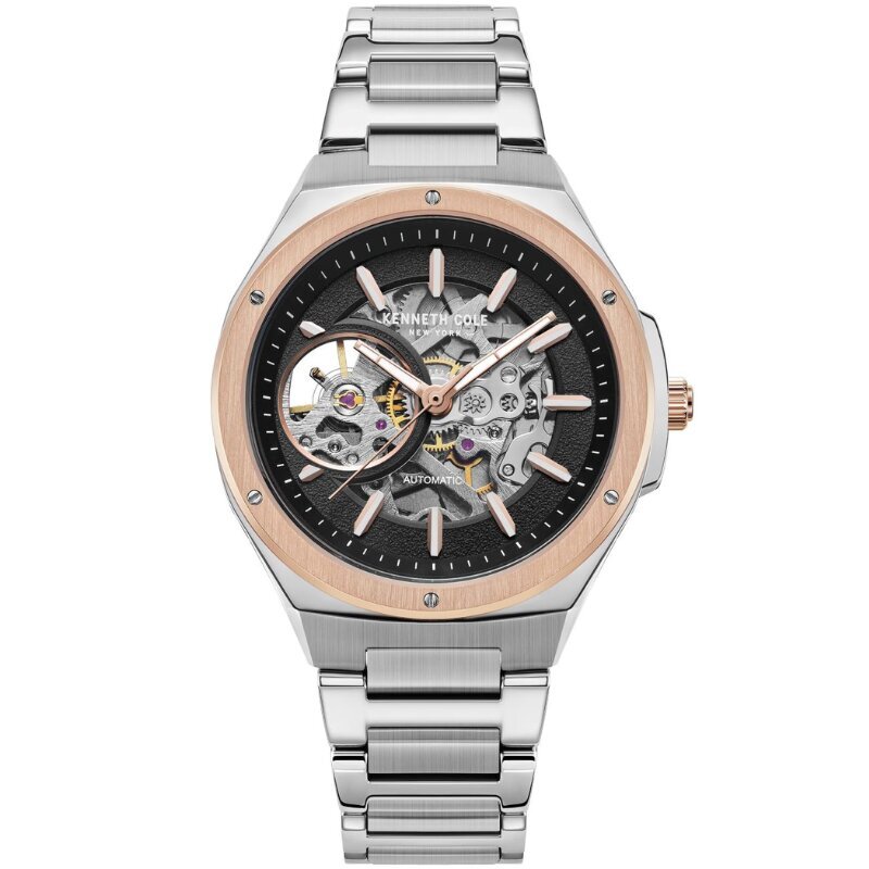 Laikrodis moterims Kenneth Cole Automatic KCWLL2219101 kaina ir informacija | Moteriški laikrodžiai | pigu.lt