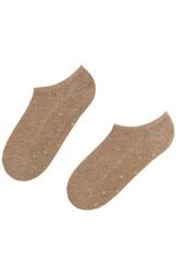 Женские тонкие фантазийные носки бежевого цвета с узором в виде черных крапинок MILLADAINO/NERO-36-40 цена и информация | Женские носки | pigu.lt