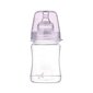 Stiklinis buteliukas Lovi Diamond glass Baby Shower girl, 150 ml цена и информация | Buteliukai kūdikiams ir jų priedai | pigu.lt