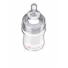 Stiklinis buteliukas Lovi Diamond glass Baby Shower girl, 150 ml kaina ir informacija | Buteliukai kūdikiams ir jų priedai | pigu.lt