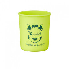 Силиконовый стакан Vulli Жираф София, с 6 месяцев, зеленая цена и информация | Детская посуда, контейнеры для молока и еды | pigu.lt