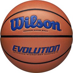 Баскетбольный мяч Wilson Evo, размер 7 цена и информация | Баскетбольные мячи | pigu.lt