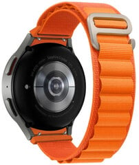 Tech-Protect ремешок для часов Nylon Pro Samsung Galaxy Watch 4/5/5 Pro, оранжевый цена и информация | Аксессуары для смарт-часов и браслетов | pigu.lt