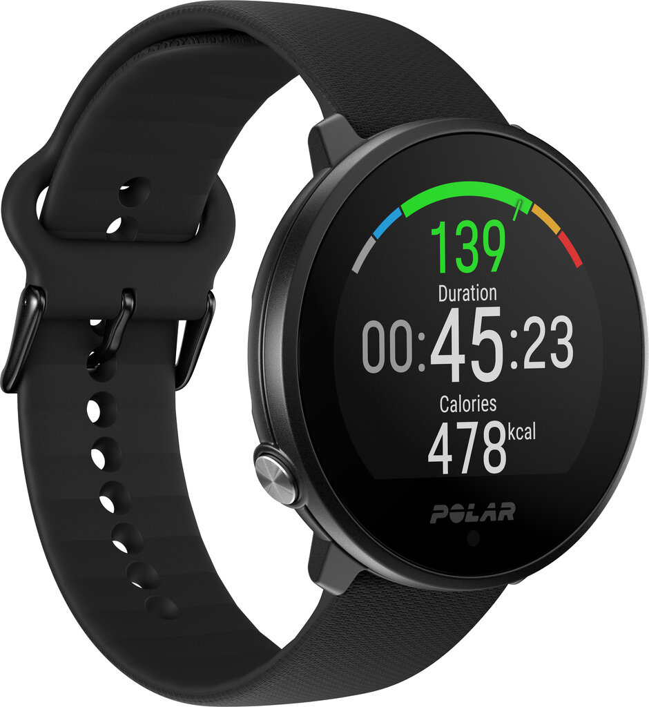 Polar Unite S-L T Black цена и информация | Išmaniosios apyrankės (fitness tracker) | pigu.lt