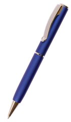Ручка шариковая ASTON, Cresco, матовая синяя сп. корпус, поворотный, в подарочной упаковке цена и информация | Письменные принадлежности | pigu.lt