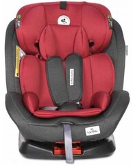 Lorelli Automobilinė kėdutė Lyra, su IsoFix, 0-36 kg, black/red kaina ir informacija | Autokėdutės | pigu.lt