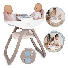 Žaislinė maitinimo kėdutė dvynukams Smoby Baby Nurse kaina ir informacija | Žaislai mergaitėms | pigu.lt