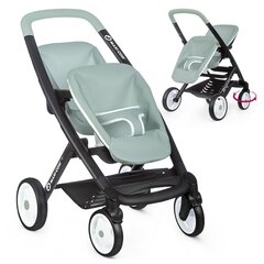 Lėlių vežimėlis dvyniams, Maxi Cosi Quinny, Smoby kaina ir informacija | Žaislai mergaitėms | pigu.lt