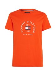 Marškinėliai vyrams Tommy Hilfiger, oranžiniai цена и информация | Мужские футболки | pigu.lt