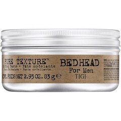 Plaukų modeliavimo pasta vyrams Tigi Bed Head For Men Pure Texture 83 g kaina ir informacija | Plaukų formavimo priemonės | pigu.lt