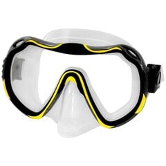 Plaukimo akiniai Aqua-Speed Java 18 3100, juodi/geltoni kaina ir informacija | Plaukimo akiniai | pigu.lt