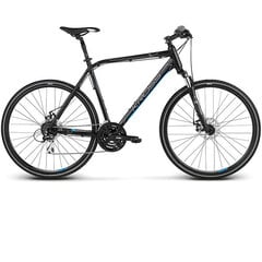 Dviratis Kross Evado 4.0, juodas цена и информация | Велосипеды | pigu.lt