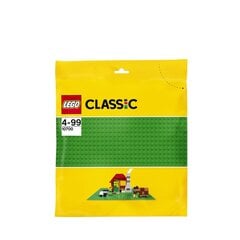 Основание 10700 LEGO® Classic Green Baseplate 25x25 см зелёная пластина цена и информация | Конструкторы и кубики | pigu.lt