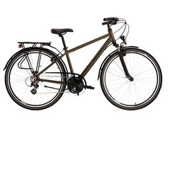 Kalnų dviratis Kross 28", rudas kaina ir informacija | Dviračiai | pigu.lt
