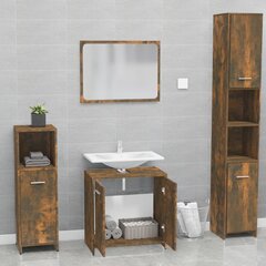 Vonios baldų komplektas, rudas цена и информация | Комплекты в ванную | pigu.lt