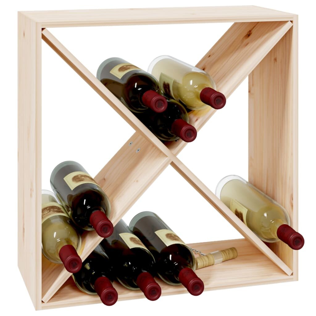 Vyno spintelė, 62x25x62cm kaina ir informacija | Virtuvinės spintelės | pigu.lt