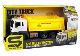Žaislinis savivartis sunkvežimis, geltonas kaina ir informacija | Žaislai berniukams | pigu.lt