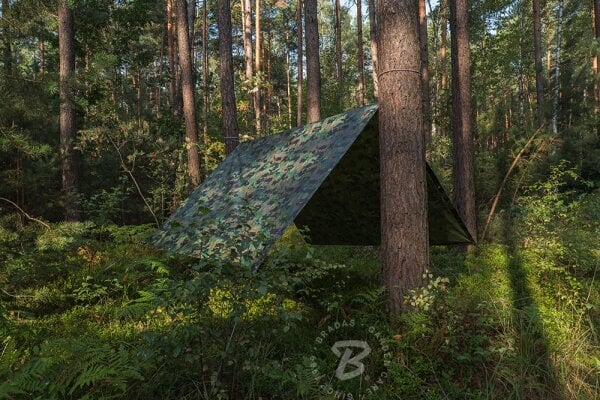 Kamufliažinis lauko tentas Bradas CAMOforest 1,5x5 m, 90 g/m² цена и информация | Sodo įrankiai | pigu.lt