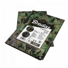 Kamufliažinis lauko tentas Bradas CAMOforest 4x6 m, 90 g/m² цена и информация | Садовые инструменты | pigu.lt