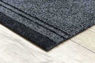 Rugsx ковровая дорожка Malaga 2107, серая, 100 см цена и информация | Ковры | pigu.lt