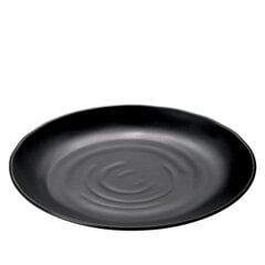 Melamino lėkštė juoda, 40×3,5cm цена и информация | Посуда, тарелки, обеденные сервизы | pigu.lt