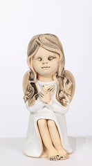 Keramikinė statulėlė Mergaitė - angelas цена и информация | Детали интерьера | pigu.lt