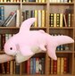 Pliušinis žaislas ryklys, rožinis, 90 cm. kaina ir informacija | Minkšti (pliušiniai) žaislai | pigu.lt