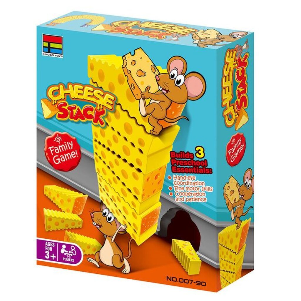 Настольная игра Сырная стопка Cheese stack цена | pigu.lt