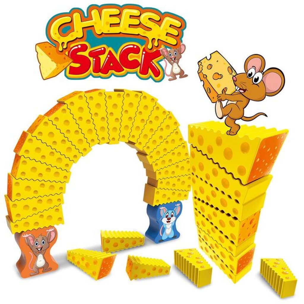 Настольная игра Сырная стопка Cheese stack цена | pigu.lt