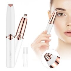 Electric Eyebrow Trimmer ANLAN ALXMB06-02 (white) цена и информация | Эпиляторы | pigu.lt