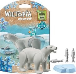 71053 PLAYMOBIL® Wiltopia, Белый медведь цена и информация | Конструкторы и кубики | pigu.lt