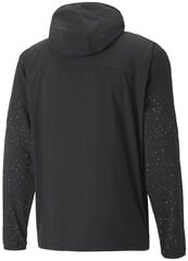 Мужской джемпер Puma Run Reflective Aop Woven Black 522409 01 522409 01/2XL цена и информация | Мужские толстовки | pigu.lt