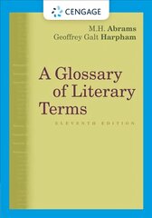 Glossary of Literary Terms 11th edition kaina ir informacija | Istorinės knygos | pigu.lt