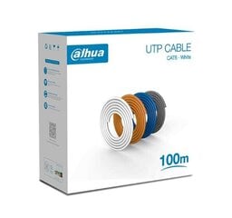 Кабель Dahua CAT6 UTP, 100 м цена и информация | Кабели и провода | pigu.lt