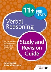 11plus Verbal Reasoning Study and Revision Guide: For 11plus, pre-test and independent school exams including CEM, GL and ISEB цена и информация | Книги для подростков и молодежи | pigu.lt