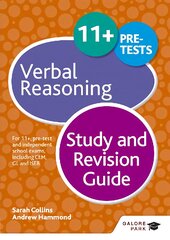 11plus Verbal Reasoning Study and Revision Guide: For 11plus, pre-test and independent school exams including CEM, GL and ISEB kaina ir informacija | Knygos paaugliams ir jaunimui | pigu.lt