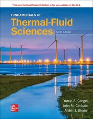 ISE Fundamentals of Thermal-Fluid Sciences 6th edition цена и информация | Книги по социальным наукам | pigu.lt