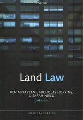 Land Law 2nd Revised edition цена и информация | Книги по экономике | pigu.lt