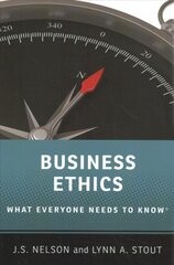 Business Ethics: What Everyone Needs to Know цена и информация | Книги по экономике | pigu.lt