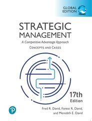 Strategic Management: A Competitive Advantage Approach, Conceptsand Cases, Global Edition 17th edition kaina ir informacija | Ekonomikos knygos | pigu.lt