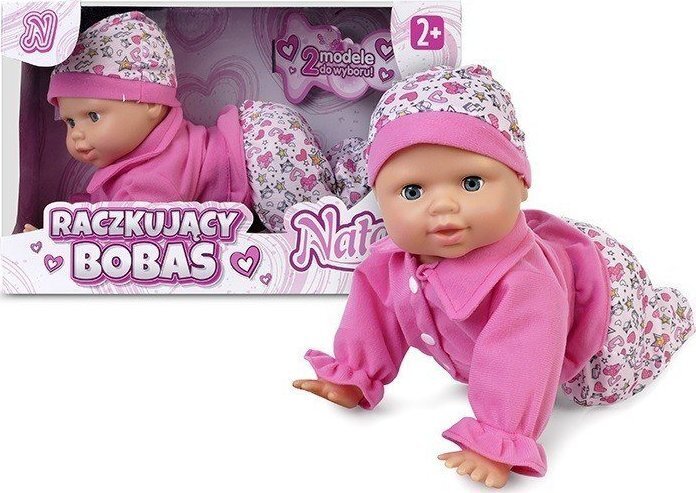 Ropojanti lėlė Artyk, rožinė, 32 cm kaina ir informacija | Žaislai mergaitėms | pigu.lt