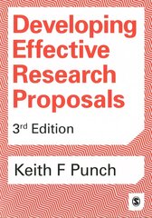 Developing Effective Research Proposals 3rd Revised edition kaina ir informacija | Socialinių mokslų knygos | pigu.lt